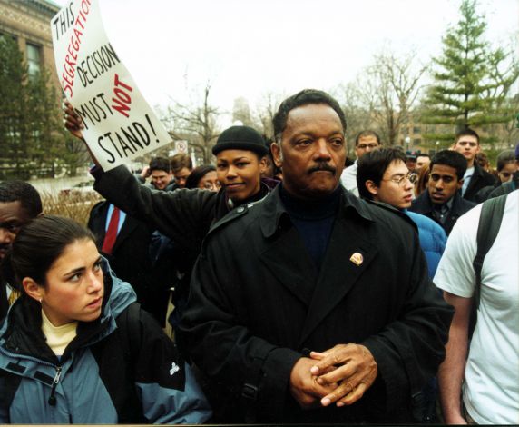 (28069) Demonstrations, Affirmative Action, University of Michigan, 2001