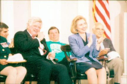 (28116) Kennedy, McEntee, Clinton for health care reform
