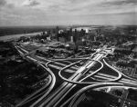 (2839) Freeways, I-75, Ford, Detroit, Michigan, 1970