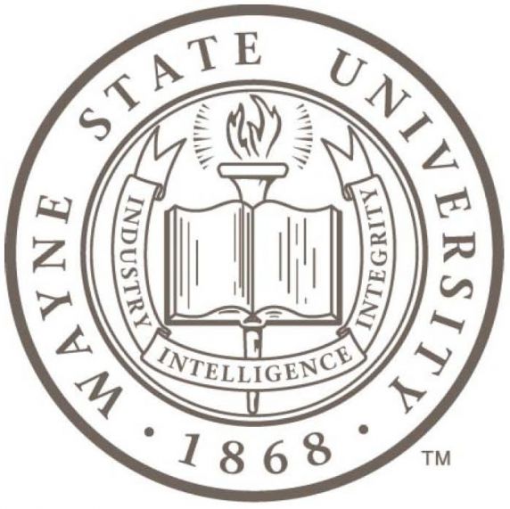 (28404) University seal, Wayne State University, Detroit, Michigan, 2000