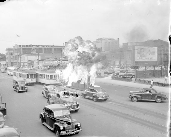 (28596) Race Riots, Detroit, Violence, 1943