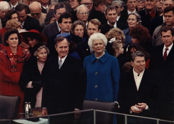 (28767) Presidents, George H.W. Bush, Inauguration, 1989