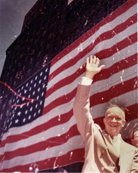 (28793) Presidents, Campaigns, Dwight D. Eisenhower, Detroit, 1952