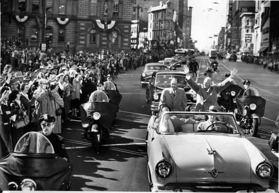 (28794) Presidents, Campaigns, Dwight D. Eisenhower, Detroit, 1952