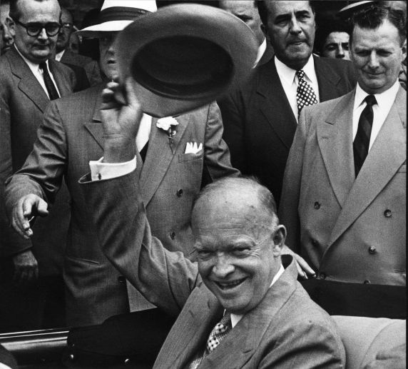 (28798) Presidents, Campaigns, Dwight D. Eisenhower, Detroit, 1952