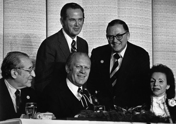 (28822) Presidents, Gerald Ford, Cobo Hall, 1975
