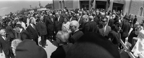 (28831) Presidents, Lyndon Johnson, Funerals, McNamara, 1966