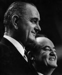 (28840) Presidents, Lyndon Johnson, Hubert Humphrey, Atlantic City, 1964