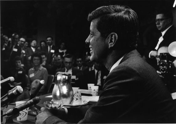 (28848) Political Campaigns, John Kennedy, Detroit, 1960