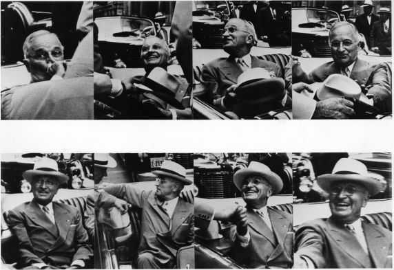 (28872) Presidents, Harry Truman, G. Mennen Williams, Detroit, 1950s