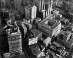 (2899) Skyline, Detroit, Land View, Downtown, 1950