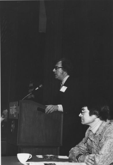 (29040) AFT President Albert Shanker Addresses NYSUT