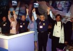 (29204) Andy Stern, Anna Burger, Eliseo Medina, International Convention, Pittsburgh, Pennsylvania, 2000
