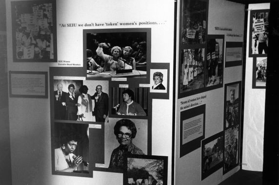 (29288) Exhibit, First CLUW Biennial Convention, Statler Hotel, New York, New York, 1979