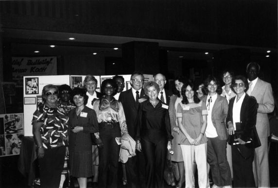 (29295) John Sweeney, other SEIU Attendees, First CLUW Biennial Convention, Statler Hotel, New York, New York, 1979