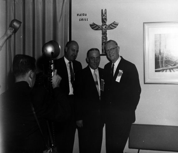 (29400) G. Hardy, B. Morley, W. McFetridge, Western Conference, Los Angeles, California, 1957