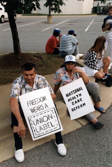 (29469) Demonstrators, Solidarity Day, Washington, D.C., 1991