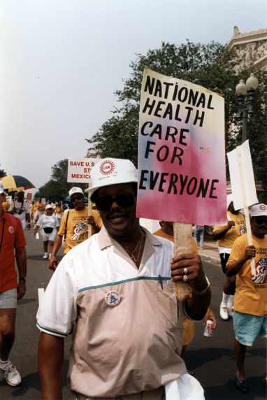 (29473) "National Health Care For Everyone," Solidarity Day, Washington, D.C., 1991