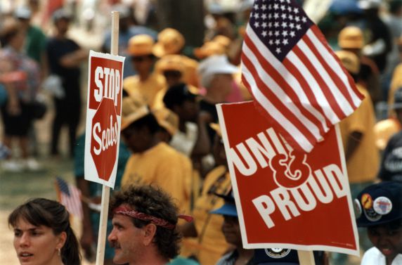 (29489) "Union and Proud," Solidarity Day, Washington, D.C., 1991