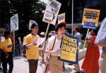 (29490) SEIU Demonstrators, Brazillian Embassy, Washington, D.C., 1996