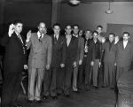 (29507) Local 9 Officer Installation, George Hardy, 1952.