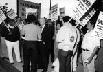 (29518) George Hardy, Local 399, Paramount General Hospital Demonstration and Interview, 1975