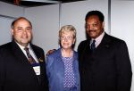 (29697) Betty Bednarczyk, Jesse Jackson, 22nd SEIU Convention, Pittsburgh, Pennsylvania, 2000