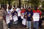 (29800) Demonstrators Hold Signs and Shirts, Immigration Rights Rally, Washington, D.C., 2002