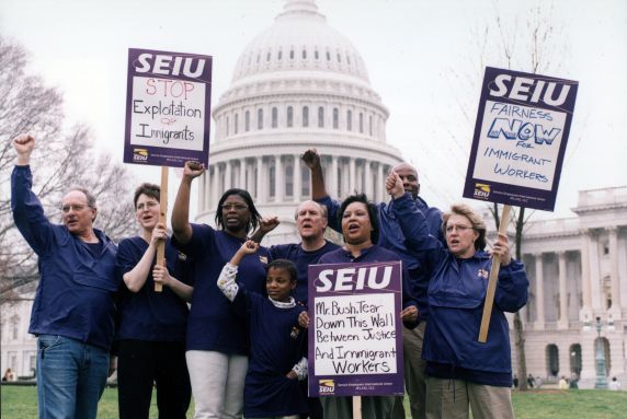 (29809) Member Political Organizers, Immigration Rights Rally, Washington, D.C., 2001