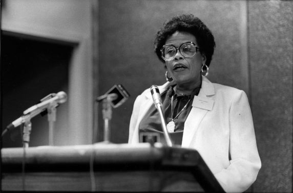 (30199) Ophelia McFadden Speaking, Asbestos OSHA Regional Hearing, 1984
