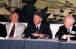 (30432) Richard Cordtz, Bill Clinton, and John Sweeney, SEIU Executive Board Meeting