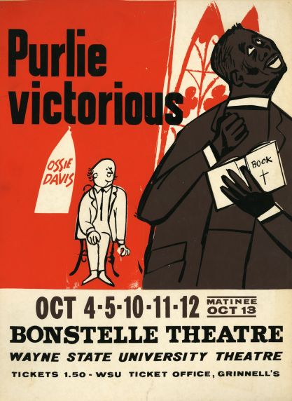 (30526) Bonstelle Theatre, "Purlie Victorious," 1963