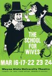 (30580) Bonstelle Theatre, "The School for Wives," 1960s