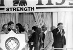 (30583) Coretta Scott King, Ted Kennedy, John Sweeney, 1199 / SEIU Healthcare Conference, 1981