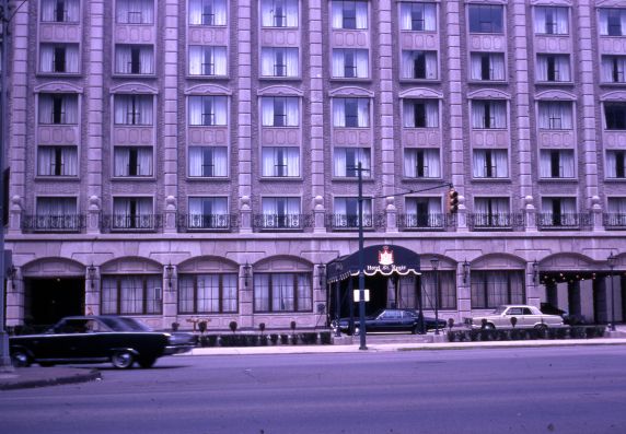 (30675) Streetscapes, Hotel St. Regis, New Center, Detroit, 1960s