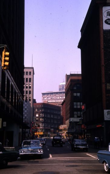 (30676) Streetscapes, Downtown Detroit, 1966 