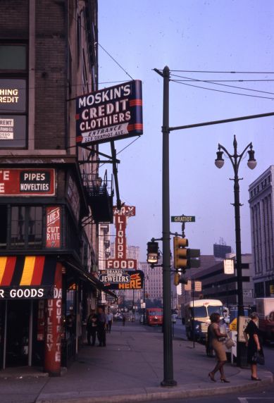(30683) Streetscapes, Gratiot, Detroit, 1966