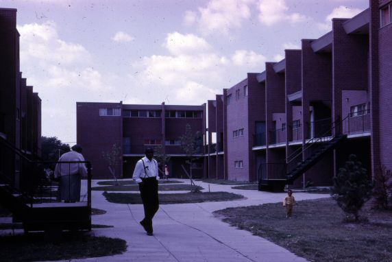 (30690) Urban Renewal, Detroit Medical Center, Housing, 1960s
