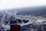 (30708) Tiger Stadium, Corktown, Aerial View, Detroit, 1969