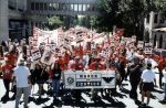 (30765) Eliseo Medina, SEIU Local 1877, UFW Strawberry Workers Demonstration, Sacramento, CA, 1997