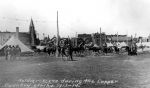 (30877) Copper Country Strike, Soldiers, Strike Duty, Calumet, Michigan, 1913