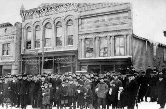 (30891) Copper Country Strike, Western Federation of Miners, Union Headquarters, 1913