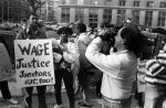 (30892) Justice for Janitors, World Bank, Demonstration, 1989