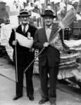 (31264) William McFetridge, George Fairchild, Clean Up Parade, Chicago, Illinois, 1950s