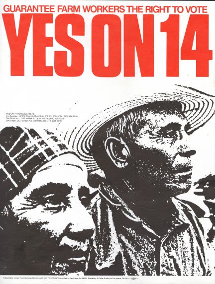 (31874) Poster & Graphics, Proposition 14, Voter Campaigns, 1976