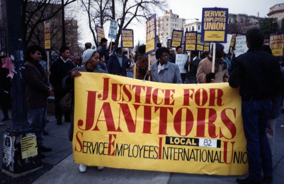 (31910) SEIU Local 82, Justice for Janitors Rally, 1992