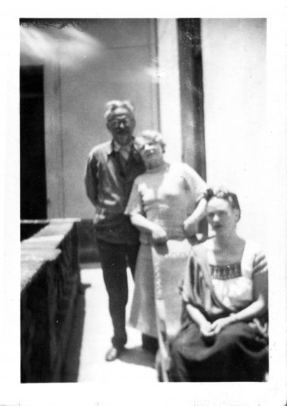 (31988) Leon and Natalia Trotsky, Frida Kahlo, Mexico, 1937-1938