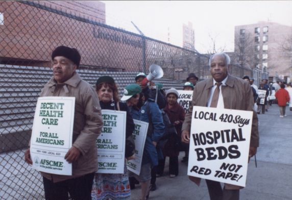 (32063) Hospital Demonstration, New York