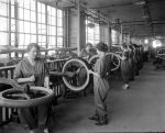 (32174) Women Workers, Morgan & Wright Factory, Detroit, 1917