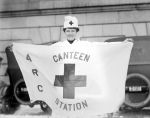 (32197) Red Cross, Michigan Central Station, Detroit, 1918